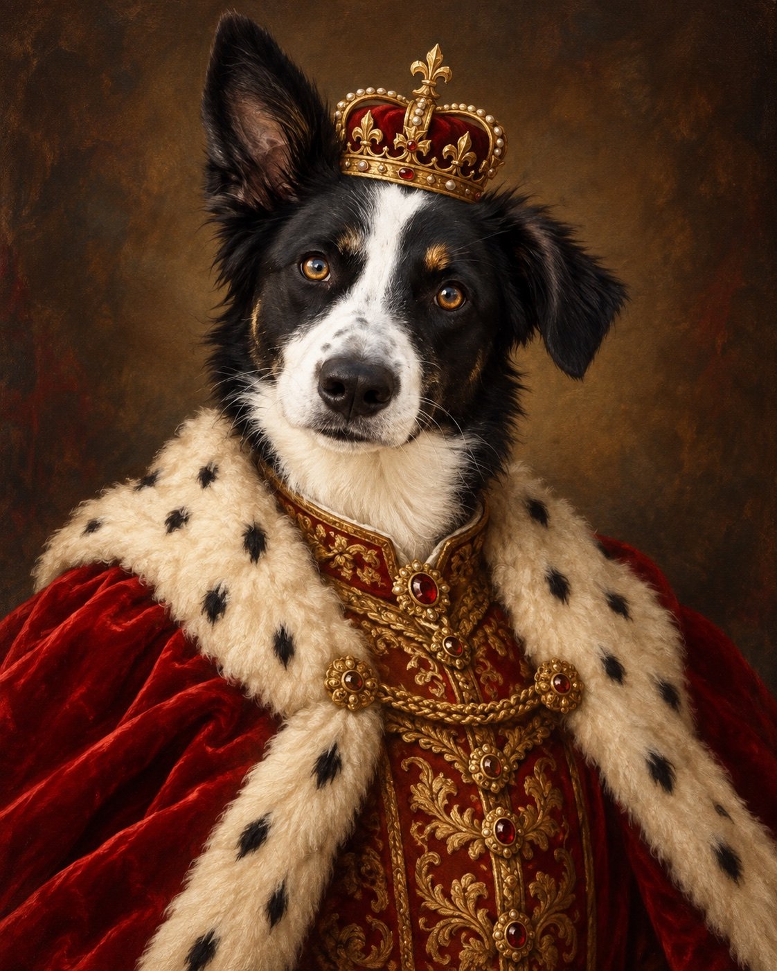 Ejemplo de mascota: Retrato de época